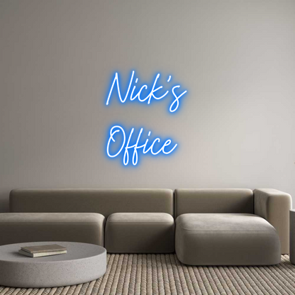 Custom Neon: Nick&