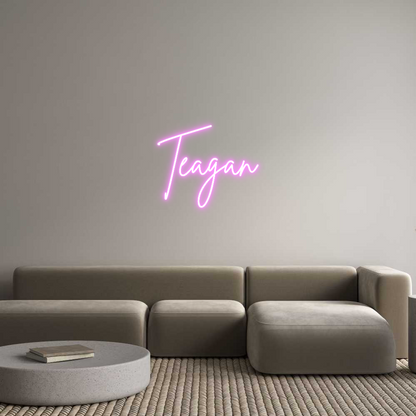 Custom Neon: Teagan