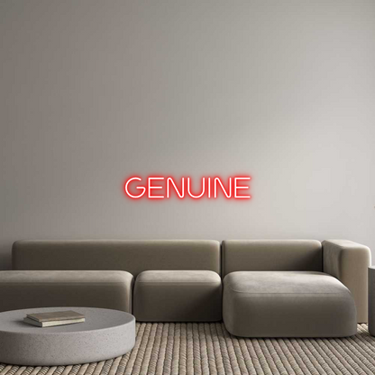 US Custom Neon: GENUINE