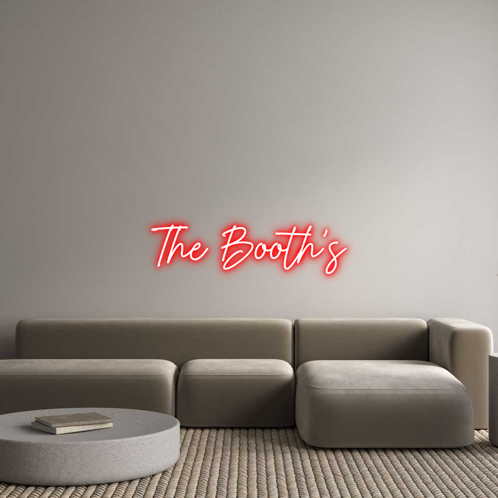 US Custom Neon: The Booth’s