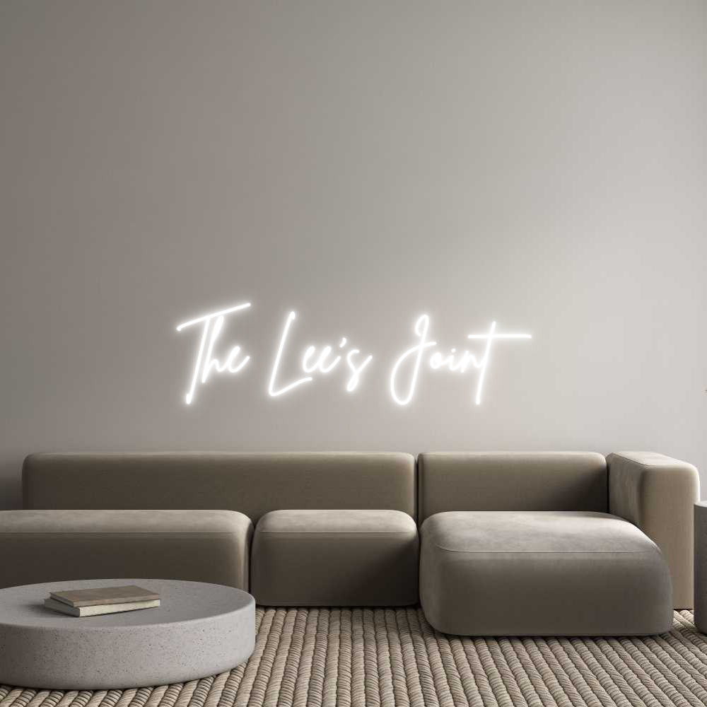US Custom Neon: The Lee’s Joint