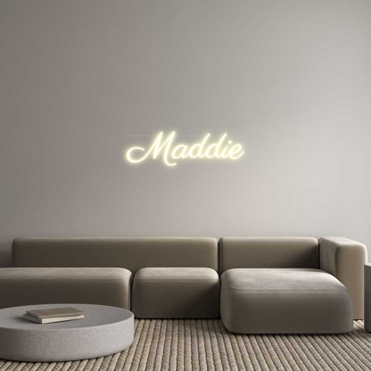 Custom Neon: Maddie