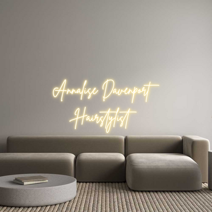 US Custom Neon: Annalise Dave...