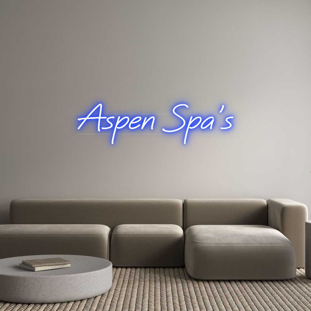 US Custom Neon: Aspen Spa&