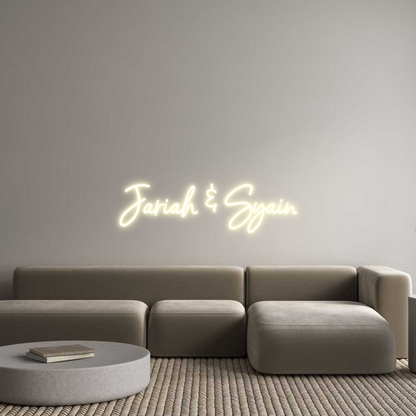 US Custom Neon: Jariah &amp; Syain