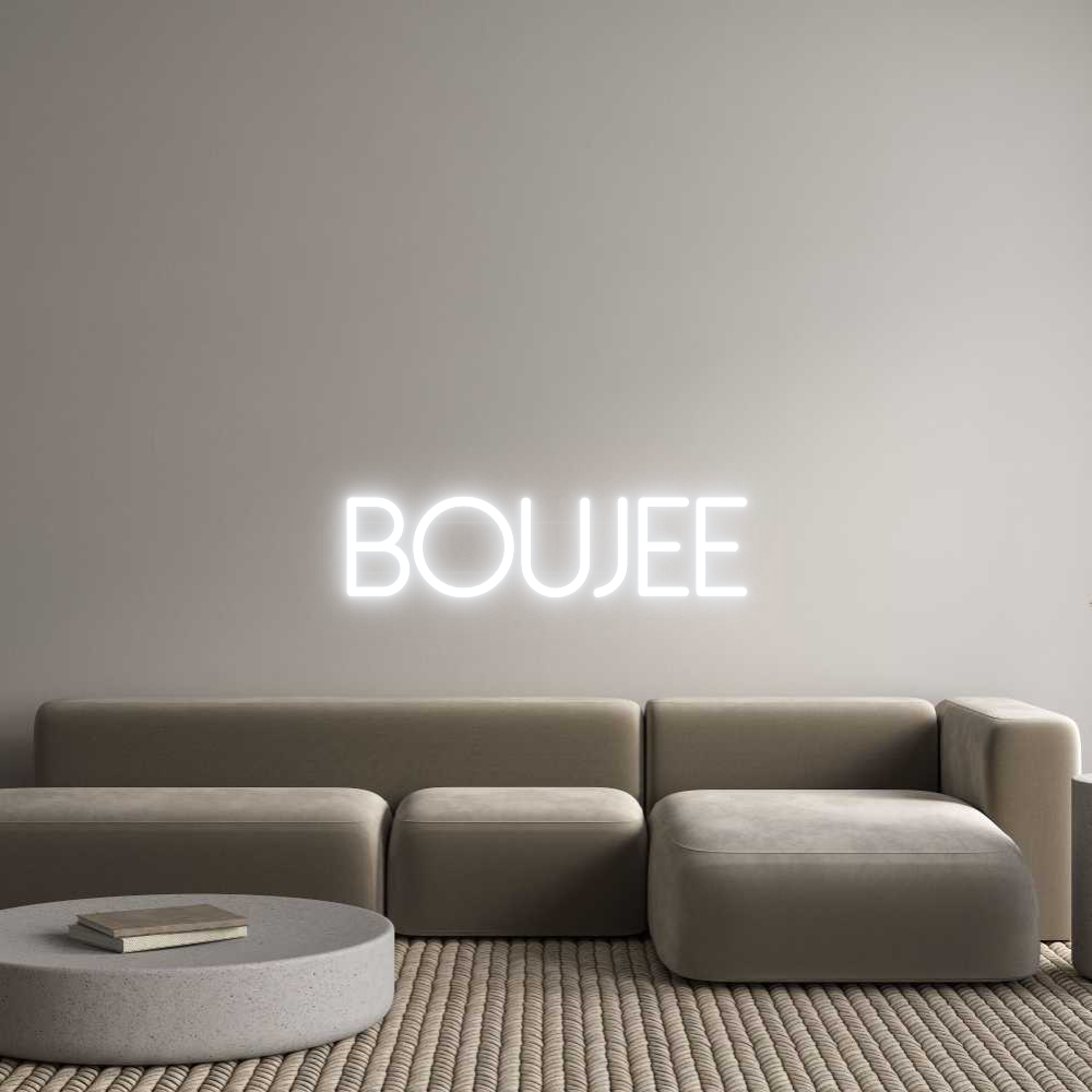 US Custom Neon: BOUJEE