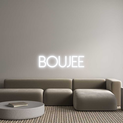 US Custom Neon: BOUJEE