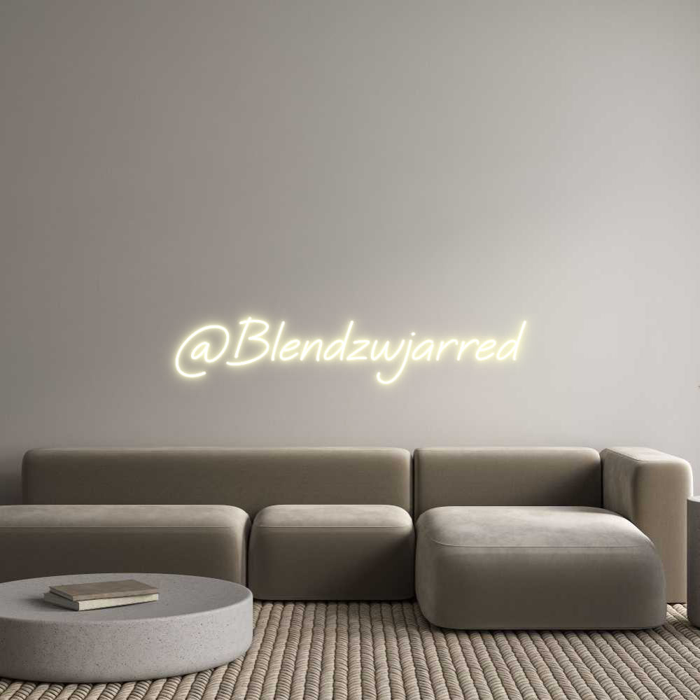 US Custom Neon: @Blendzwjarred