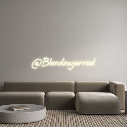 US Custom Neon: @Blendzwjarred