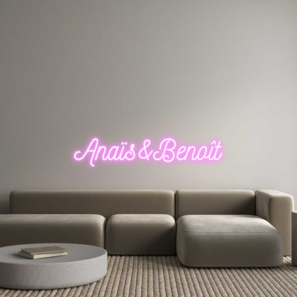 FR Custom Neon: Anaïs&amp;Benoît