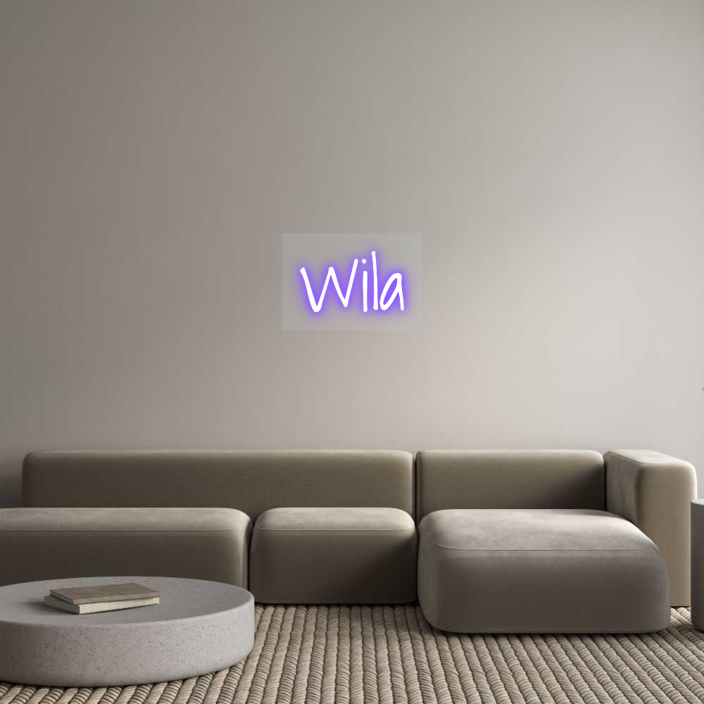 Aangepast neon: Wila