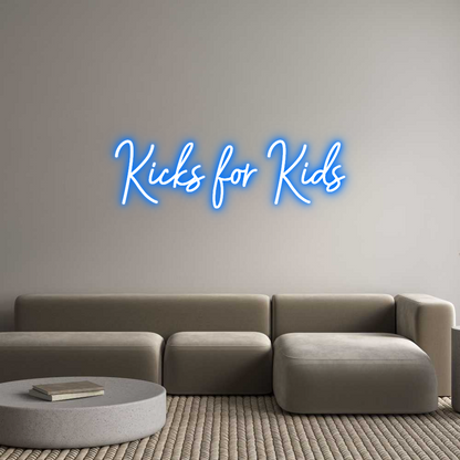 US Custom Neon: Kicks for Kids