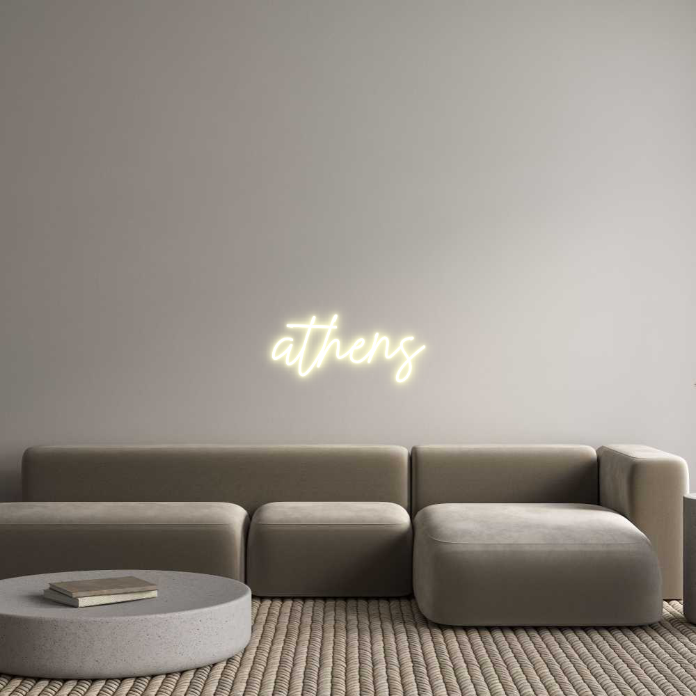 US Custom Neon: athens