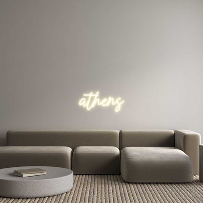 US Custom Neon: athens
