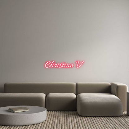 US Custom Neon: Christine V