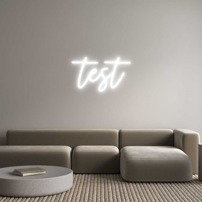 Wedding Custom Neon: test