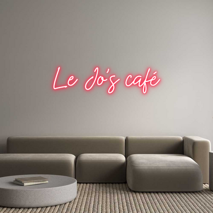 FR Custom Neon: Le Jo’s café