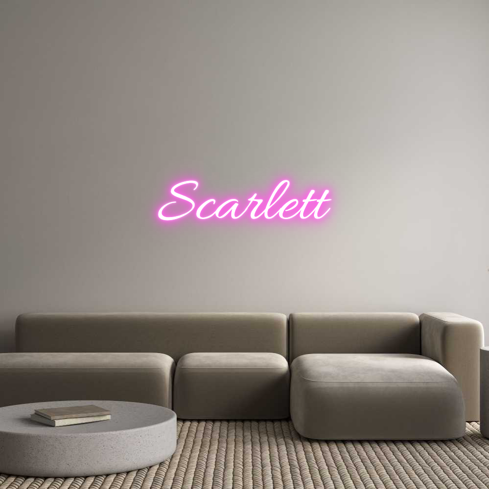 US Custom Neon: Scarlett