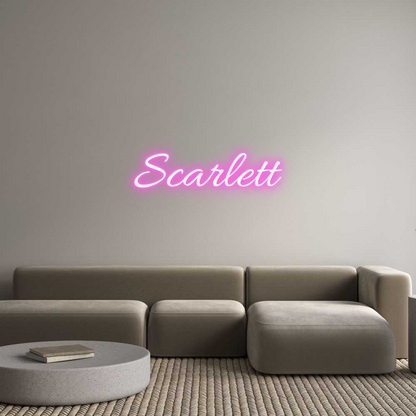 US Custom Neon: Scarlett