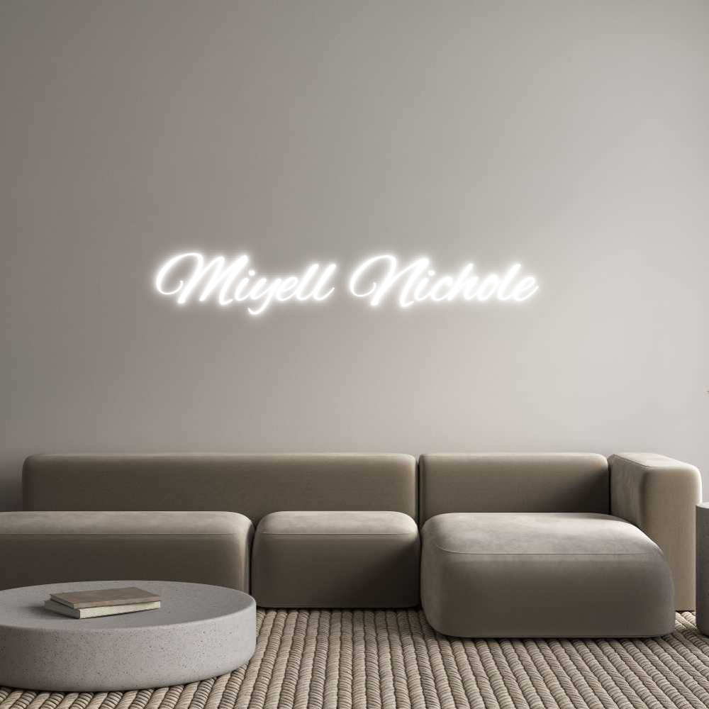 Custom Neon: Miyell Nichole
