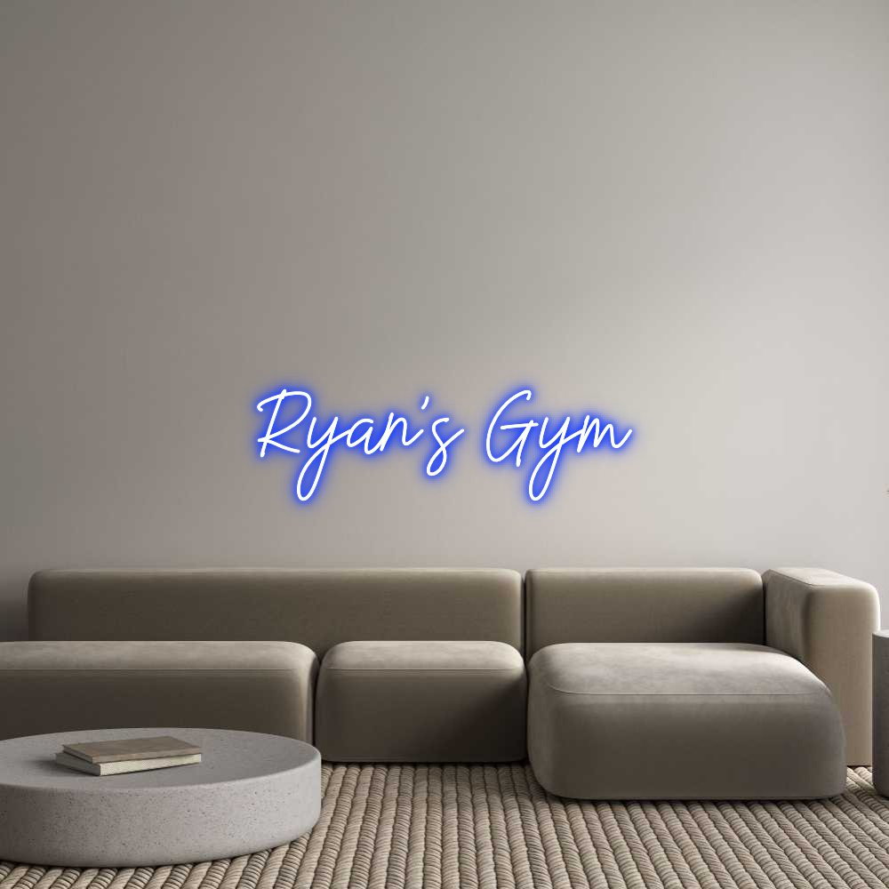 US Custom Neon: Ryan’s Gym
