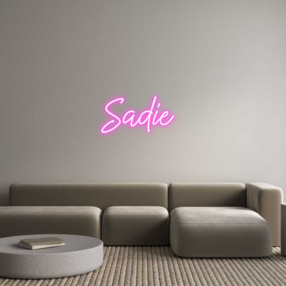 Custom Neon: Sadie