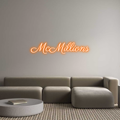 Aangepast neon: McMillions