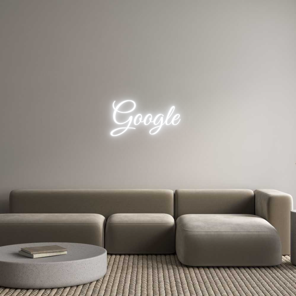 Aangepast neon: Google