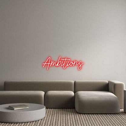 US Custom Neon: Ambitions