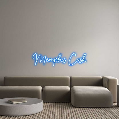 US Custom Neon: Memphis Cash