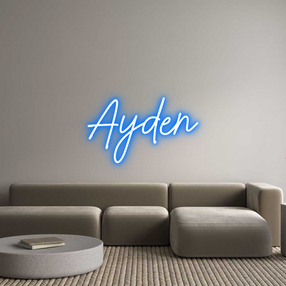 FR Custom Neon: Ayden