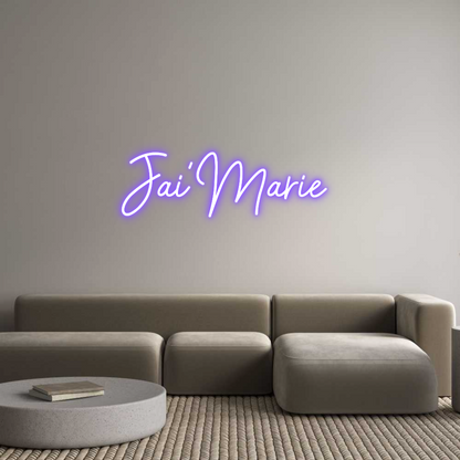 Custom Neon: Jai&
