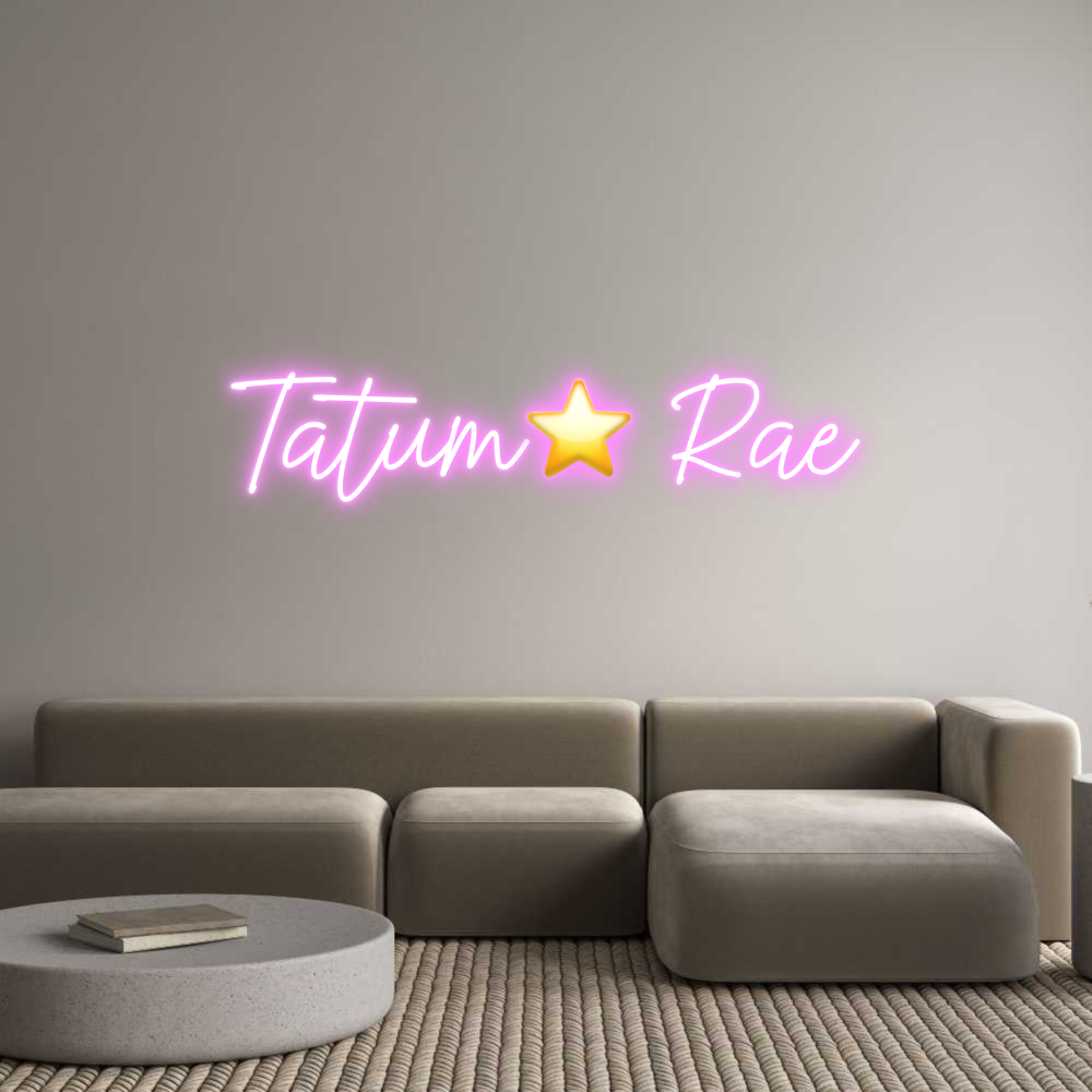 Custom Neon: Tatum⭐️ Rae