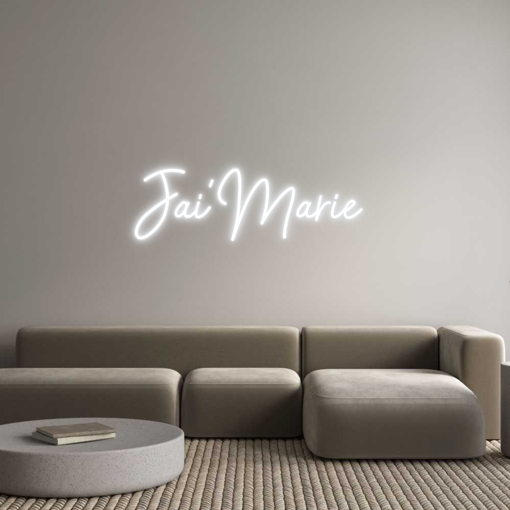 Custom Neon: Jai&