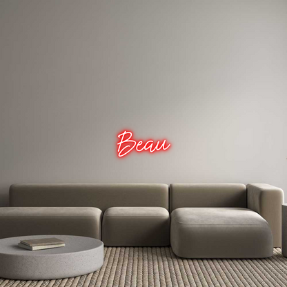 US Custom Neon: Beau