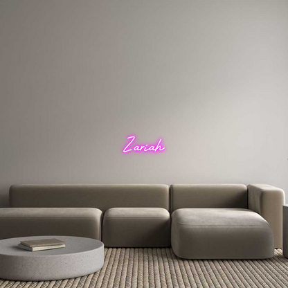 US Custom Neon: Zariah