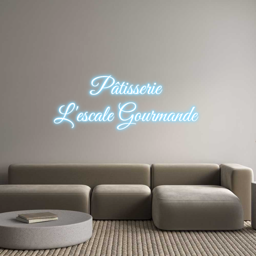 Custom Neon: Pâtisserie 
...