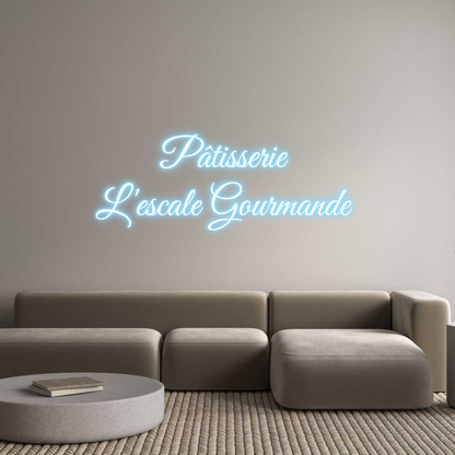 Custom Neon: Pâtisserie 
...