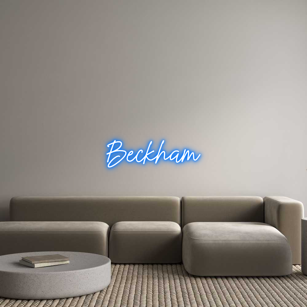 US Custom Neon: Beckham