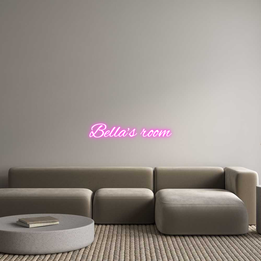 US Custom Neon: Bella’s room