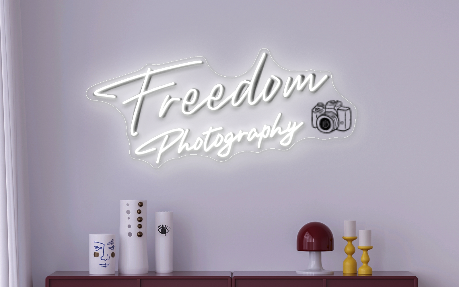CN custom sign (Freedom)