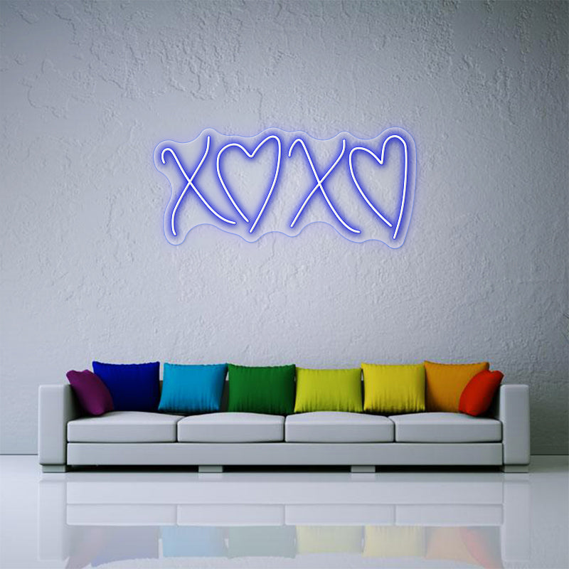 Xoxo neon teken