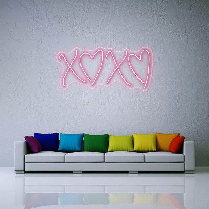 Xoxo neon teken