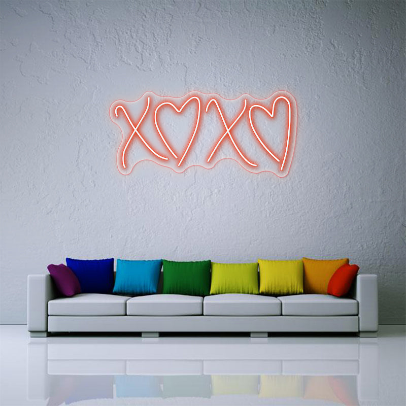 Xoxo neon teken