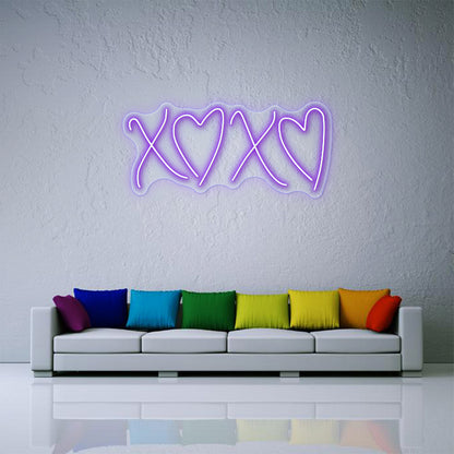 Xoxo neon teken