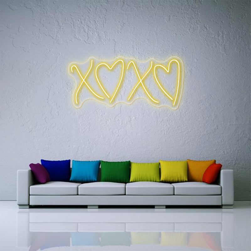 Xoxo neon teken