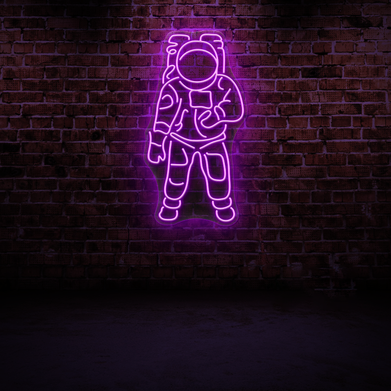 Astronaut Neon sign Cosmonaut LED Neon sign kids room wall decoration